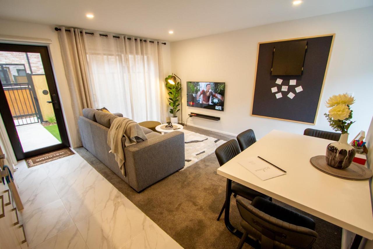 A Touch Of Luxury In Chch Cbd Apartment Christchurch Luaran gambar